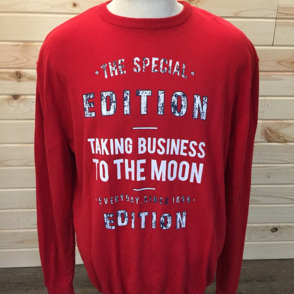 Zara Man Crewneck Sweater Special Edition